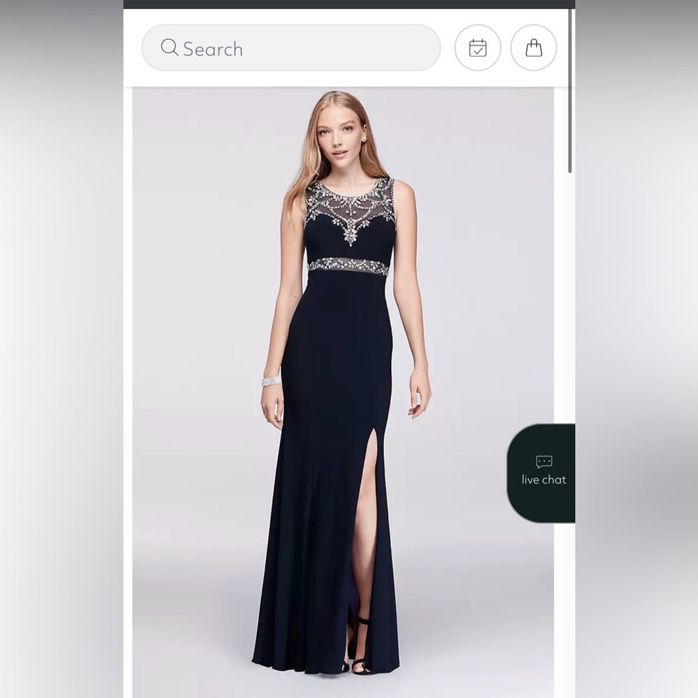 Betsy Adam’s Beaded Gown